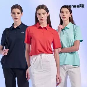 [하프클럽/네파 이젠벅]24SS 클래식 카라 반팔티 여성 3컬러 택1