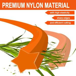 오각형 트리머 헤드 스트링 나일론 깎기 라인 잔디 롤 로프 액세서리 2.7mm x 100m 예초기