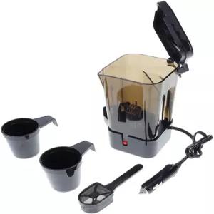 로드프로 12V 13.5온스 스마트 포트 II RP5027S - 전기 핫팟 여행용 주전자 차 휴대용 물 보일러 DC 클리어