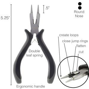 비드스미스 IN 있는 닫기 도구 점프 그립 와이어 생성 평탄화 제작 다용도 U201D 주얼리 쿠시온 다기능 루프 기능이 절단 플라이어
