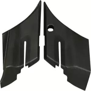 GMC 시에라 2007-2013 1500 2500 3500 LH 및 RH 1쌍 블랙 에어 인렛 그릴 15946003 15946004와 호환되는