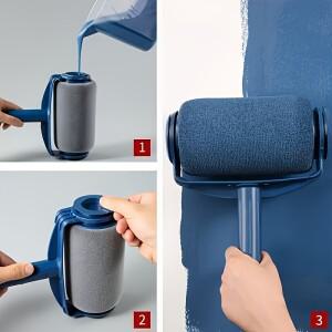 자체 프라이밍 대형 드럼 브러시 벽 페인팅 라텍스 페인트 호환 악세사리 1개