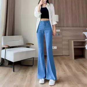 청바지 텐셀 부츠컷 슬림핏 데님 하이웨스트 데일리 여름 쿨링 팬츠