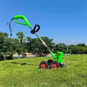 충전식 미니 잔디깎는기계 무선 예초기 핸드 푸시 잔디깎이 제초기