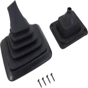 수동 변속기 시프터 부트 기어 변속 레버 고무 노브 1990-1997 포드 F-150 F-250 F-350 브롱코가