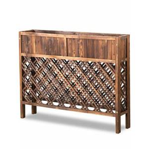 식물 박스 가리개 정원 베란다 소형 화분케이스라탄거치대인테리어커버가리개원형거실꽃식물 야외