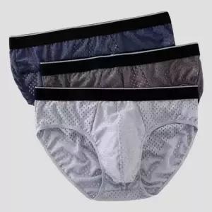 [미루앤리브] 삼각 원단 시원한 힙브리프 런닝 밴드형 쿨팬티