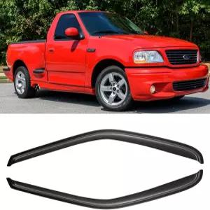 1997-2003 포드 F150용 Cxdar 윈도우 레인 가드 바이저 1997-1999 F250 2004 F-150 헤리티지용 통풍구 윈드