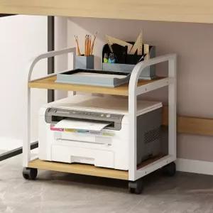 프린터 받침대 복사기 수납 보드 정리대 데스크 스토리지