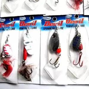 TBZ 트윈피쉬 메탈 스푼 스피너 30개 모듬 세트