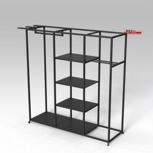 스키 진열대 샵 수납 수집 이동식휠 롱보드 4단 벽면 검정바퀴형 형4개수납가능