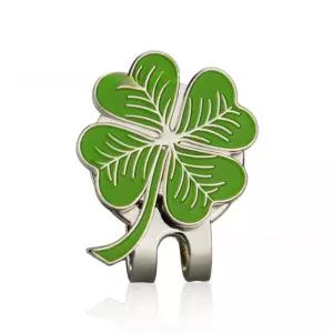 네잎 클로버 볼마커 볼마크 골프 클립 자석 모자 골프볼마커 볼마크 볼마커