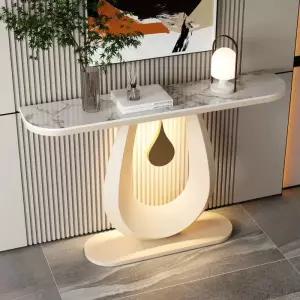 테이블 선반 북유럽 폭좁은 철제 장식장 심플모던 현관