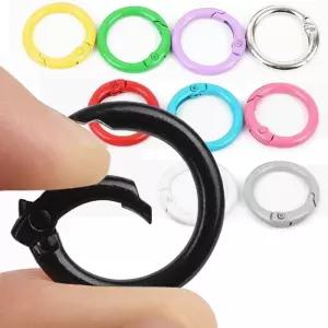 원터치 카드링 원형 24mm 1P 메모지 링 DIY 고리링 카드링 링고리 링 고리링