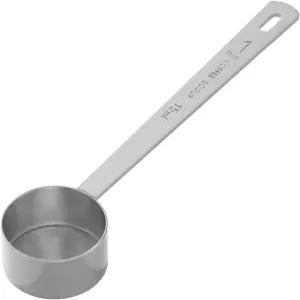 라이페니 1PCS 커피 스쿱 1큰술 긴 손잡이 계량 스푼 1큰술(15ml) 스테인리스 스틸