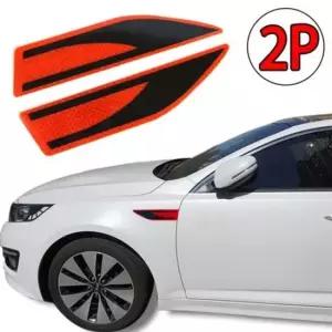 [CAR] 차량용 외관 액세서리 바디보호 반사스티커 레드