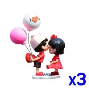 [CAR] 자동차 대시보드 인테리어 커플인형 장식 x3개 캐릭터