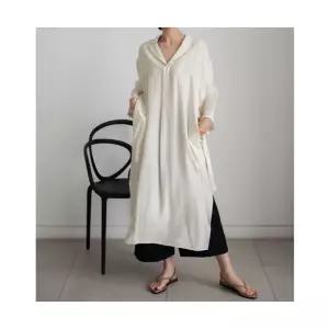 여사친 원피스 롱 봄 이너 고급세련핏 루즈핏 드레스 긴팔 언밸런스 오버사이즈 인기1