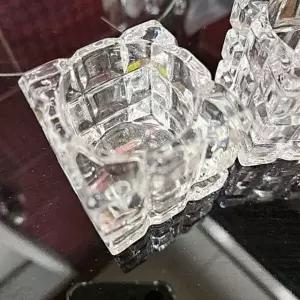 티라이트 홀더 크리스탈 캔들받침대 유리컵 촛불 받침대 냄새 환기 집냄새