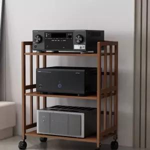 오디오 받침대 스피커선반 증폭 수납대 음향 우퍼