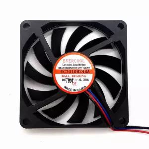 (에버쿨) EC7010H24BA-3P(70mm/10T/2B/24V/3P)/팬쿨러 PC케이스쿨러 팬쿨러 튜닝쿨러