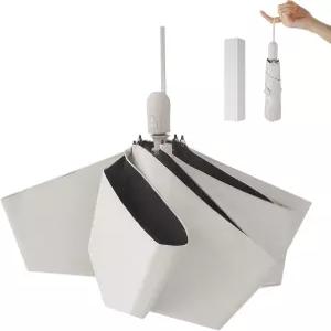 머스타프 픽업 UPF 50+ 100 자외선 차단 선 우산 컴팩트 초경량 220g 원터치 자동 개폐 바람과 방수 휴대용