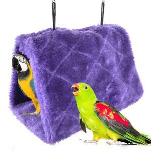 햄스터 앵무새 마카우 버지에렉투스 잉꼬 사랑새 (S, 보라색) Purple)