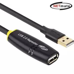 넷메이트 555NQE24 CBL-203-15P USB2.0 연장 리피터 15m