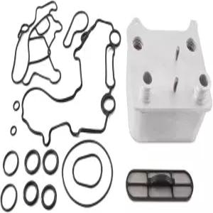 미시모토 MMOC-F2D-03 교체용 오일 쿨러 포드 파워스트로크 6.0L 2003-2007 호환