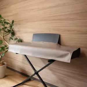 미파미어 음악 88 키 피아노 건반 먼지 커버 PiuColor 전문 피아니스트가 디자인 스탠드 호환 세탁 가능한