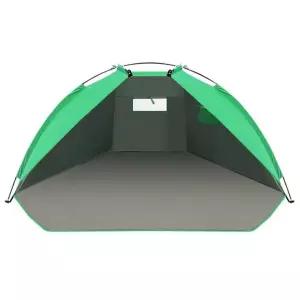 2인용 비치쉐이드 그늘막 바닷가 텐트(220x120 그린)