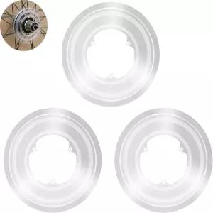 YehVeh 3 팩 자전거 스포크 프로텍터 플라이휠 가드 뒷바퀴용 플라스틱 커버 54mm 카세트 허브 산악 도로