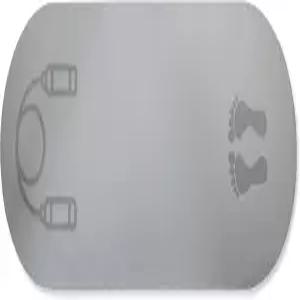 상표 혁신 줄넘기 매트 실외 및 실내 회색 PVC 폼 72 L x 26 W 0.25 H 2파운드