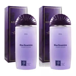 에바스 블루 로즈마인 샤워코롱 185ml 2개 바디퍼품