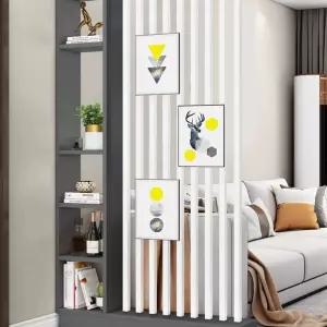 현관 입구 파티션 공간분리 가벽 드레스룸 거실 선반