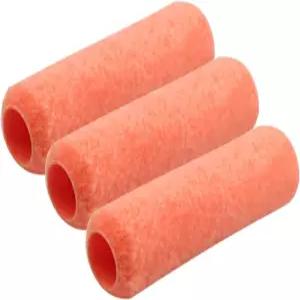 킹 오리진 페인트 롤러 커버 3팩 9인치 매끄럽고 질감이 있는 거친 표면을 위한 3/8 냅 고밀도