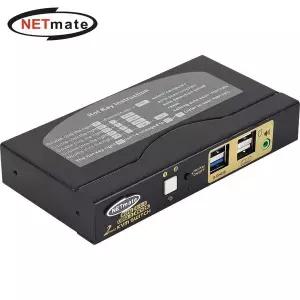 넷메이트 690AKZ21 NM-HK4602 4K 60Hz HDMI KVM 2 1 스위치 USB