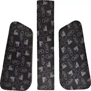 롤링스 벨로 배팅 헬멧 핏 키트 야구/소프트볼 사이드 패드 2개와 백 1개 포함 블랙