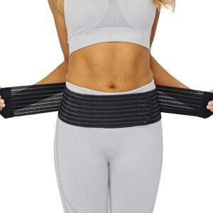 네오테크 케어 3-IN-1 임산부 임신 지원, 랩 & 배꼽 벨트 골반 사이즈) (블랙, 팔찌 산후 / 스몰 밴드