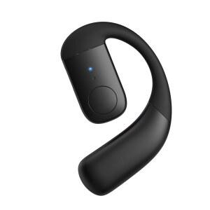 [미국배송] XMENHA 싱글 블루투스 전화 이어피스 이어버드 원 오픈 에어본 컨덕션 이어리스 아웃 이어헤드폰 무선 헤드셋 마이크 이어훅 작업용