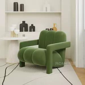 이탈리아 감성 싱글 소파 북유럽 안락소파 고급 독특