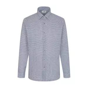 슬림핏 코끼리 올오버 프린트 리플 긴팔셔츠 RPSSL1170-NY LWO337 GTE360