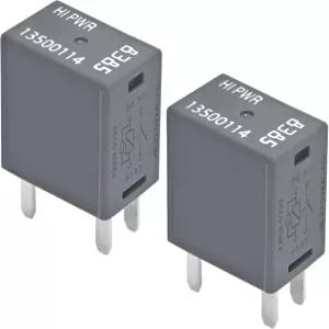 릴레이 13500114/8385(2개 세트) - 에어컨 팬용 12VDC 40A 4핀 13500114/8385 GM 차량 모델에 적합