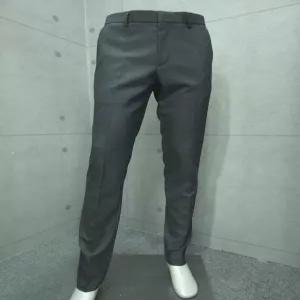 인디안웰메이드 남성 봄 일반핏 노턱 솔리드(무지) 폴리혼방 그레이 바지 5 S 1219
