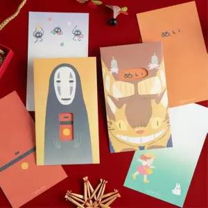 지브리 캐릭터 이웃집 토토로 가오나시 창이 달린 포치 봉투