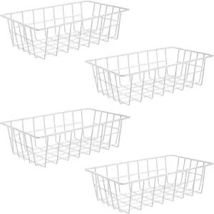 오르그니아스 냉동고 정리함 업라이트 냉장고 상자 주방 식료품 저장고 및 과일 채소 소다 캔 장난감