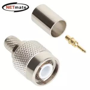 넷메이트 512IBV84 NM-TNC03 TNC 5C 압착 커넥터 50 100개