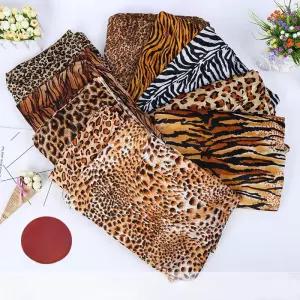 호피 패브릭 호랑이 무늬 레오파드 코스튬 천 무대의상