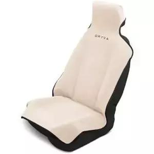 드라이바 시트 - 프리미엄 극세사 타월 카시트 커버 방수 및 땀 방지 유니버설 핏 세탁기 세척 가능 미끄럼