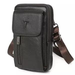 남성 캔버스 미니 숄더백 데일리 스트랩 가방